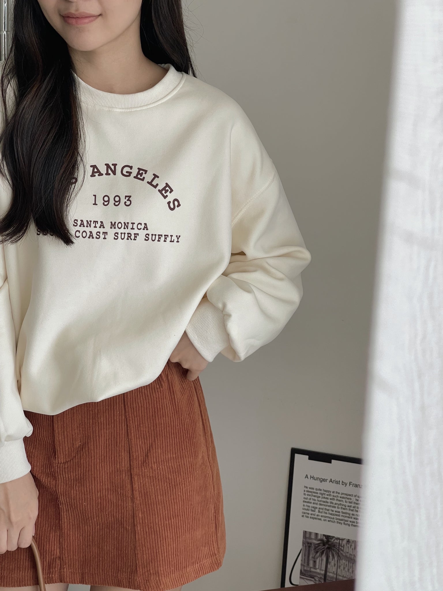 Super Comfy LA Sweater / 超舒适字母宽松卫衣