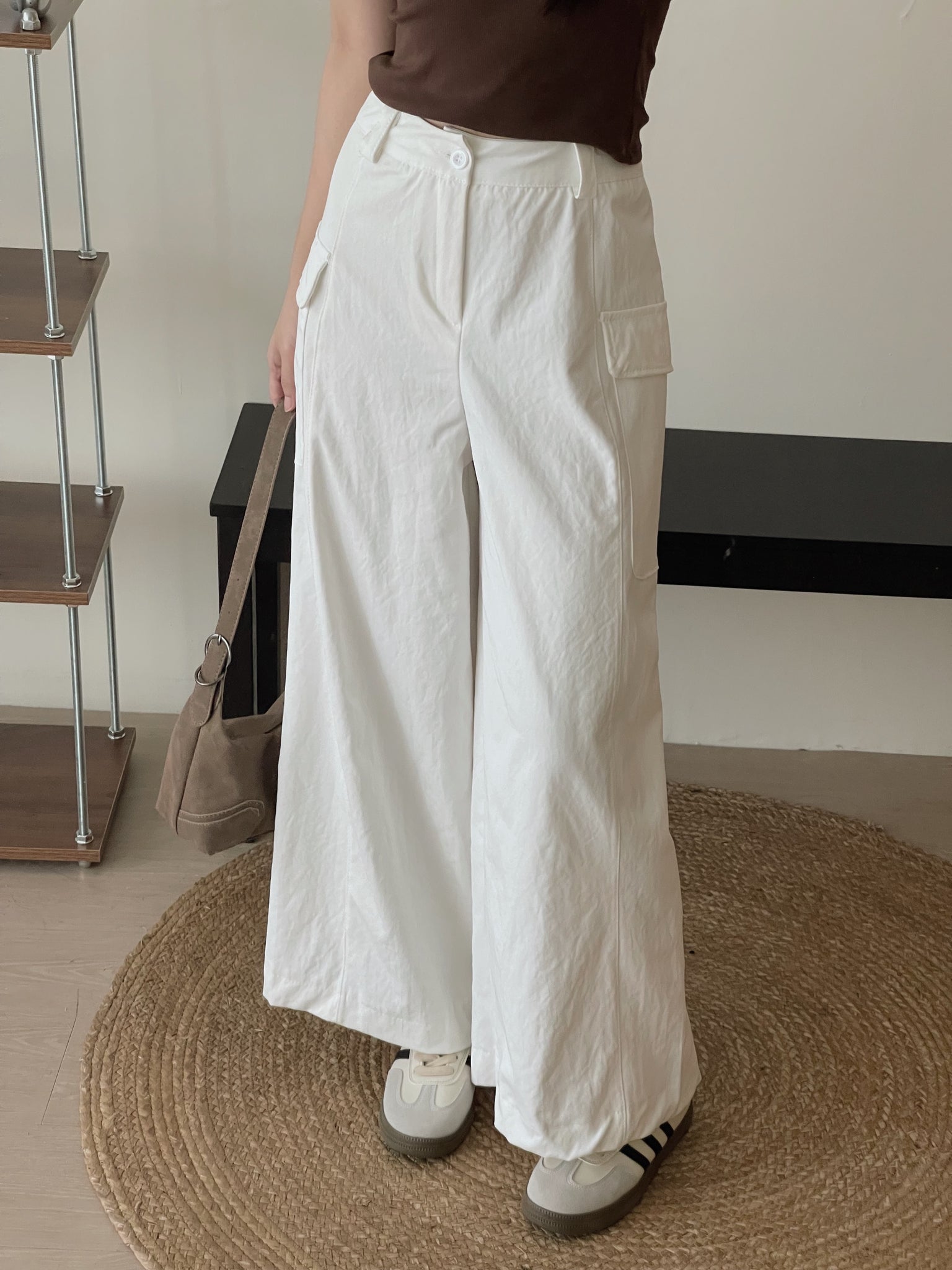 Stylish Baggy Cargo Pants / 帅气个性阔腿长裤