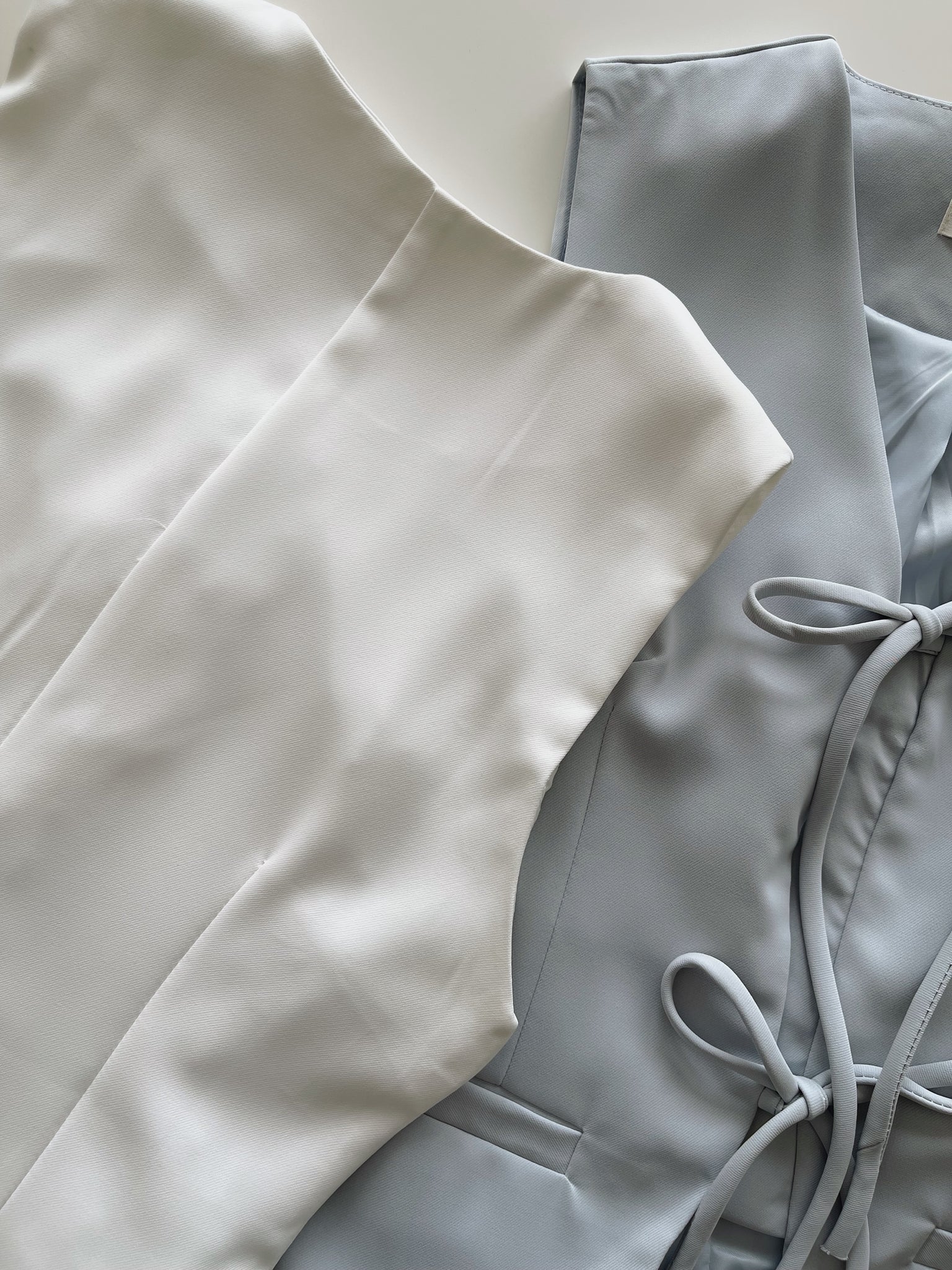 Ribbon Vest Set / 蝴蝶结无袖西装套装