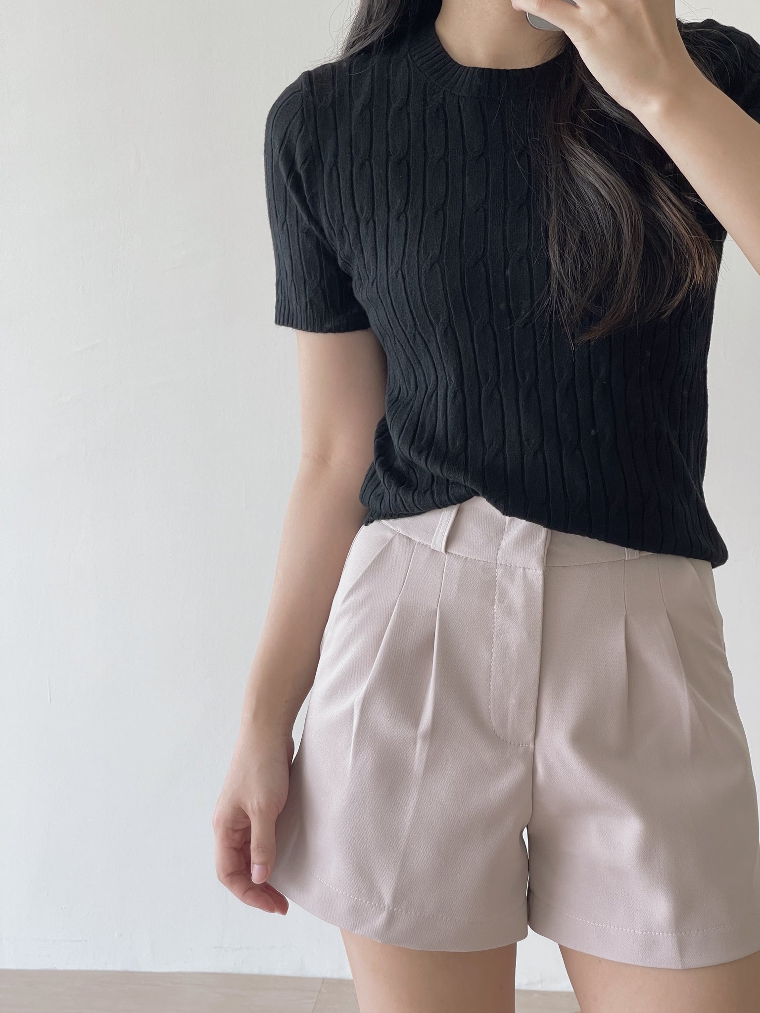Smart Plain Shorts / 简约款三分短裤