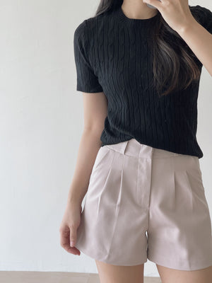 Smart Plain Shorts / 简约款三分短裤