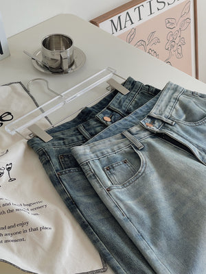 Retro Baggy Jeans Trousers / 复古阔腿拖地牛仔裤