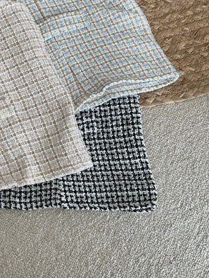 Pearl Tweed Vest / 名媛风钉珍珠马甲