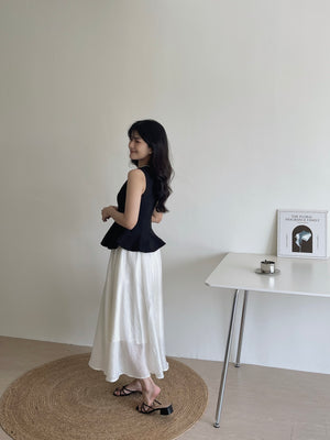 Midnight Muse Elegant Set / 法式钉珠收腰半身裙套装
