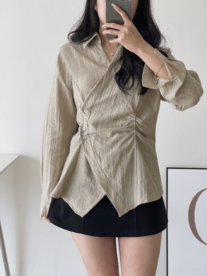 Sporty A-Line Skirt / 卫衣面料短裙