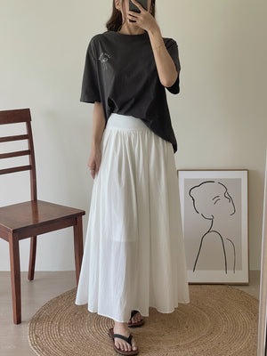 Maribel Flared Skirt / 显腰身宽摆半身裙
