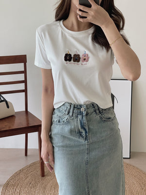 Three Little Bear Tee / 三只小熊圆领Tee