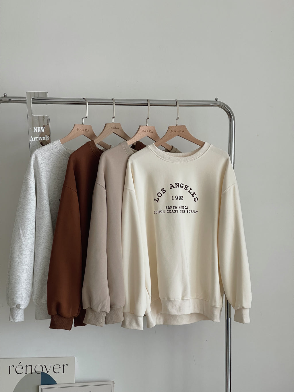 Super Comfy LA Sweater / 超舒适字母宽松卫衣