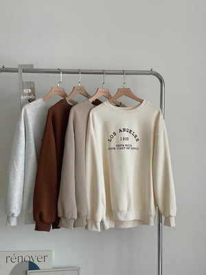 Super Comfy LA Sweater / 超舒适字母宽松卫衣
