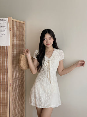 Chantilly Lace Dress / 法式甜美蕾丝连身裙