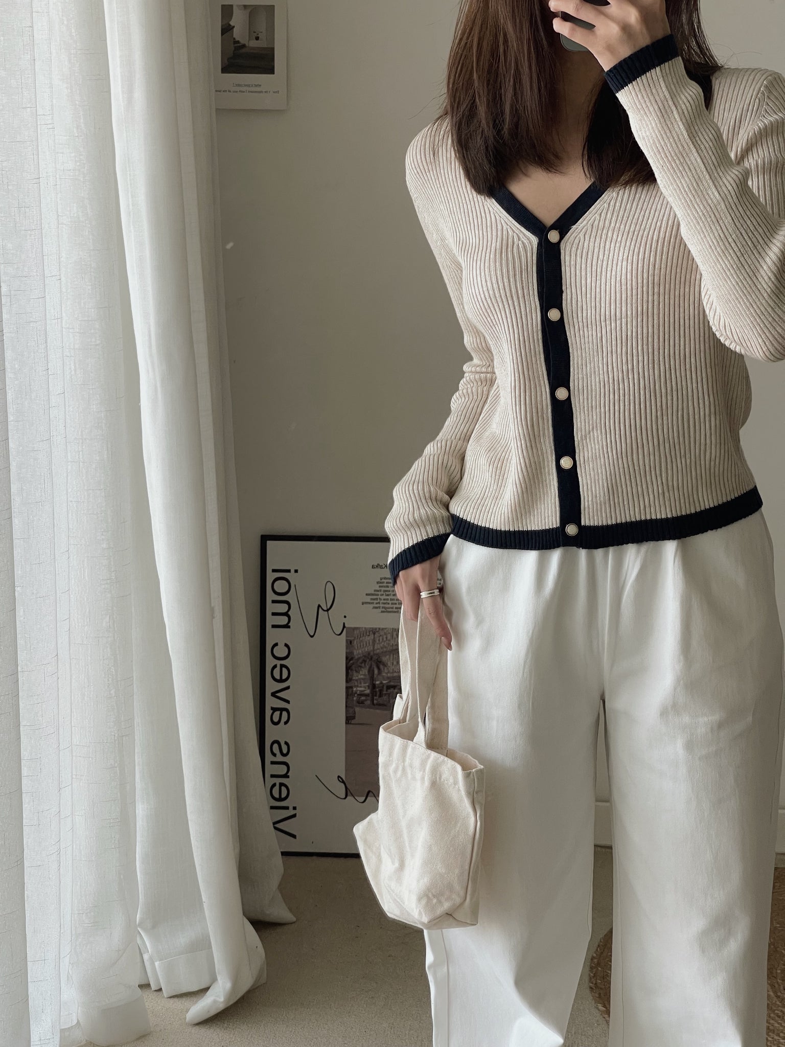 Wide Pull-On Pants / 松紧抽绳阔腿百搭裤