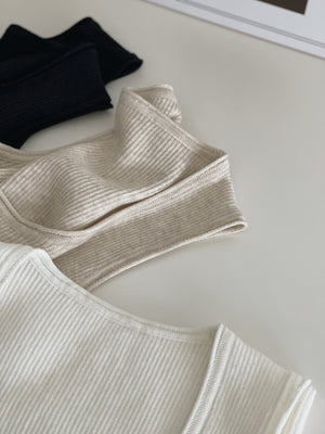 Comfy Tank Top / 遮副乳针织背心