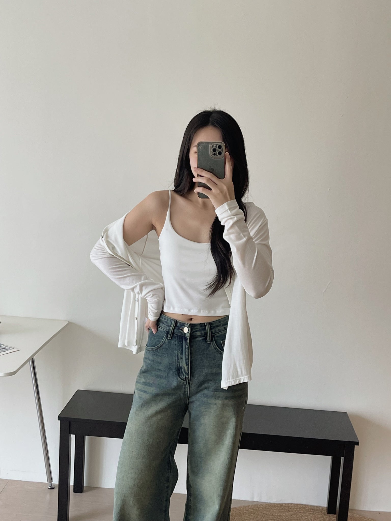 Lyocell Soft Cardigan / 巨柔软冰凉轻薄开衫