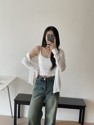 Lyocell Soft Cardigan / 巨柔软冰凉轻薄开衫