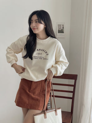 Joelle Suede Skirt / 灯芯绒A字裙子