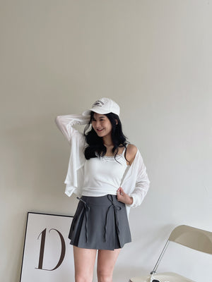 Ballet Ribbon Skirt / 芭蕾风蝴蝶结短裙