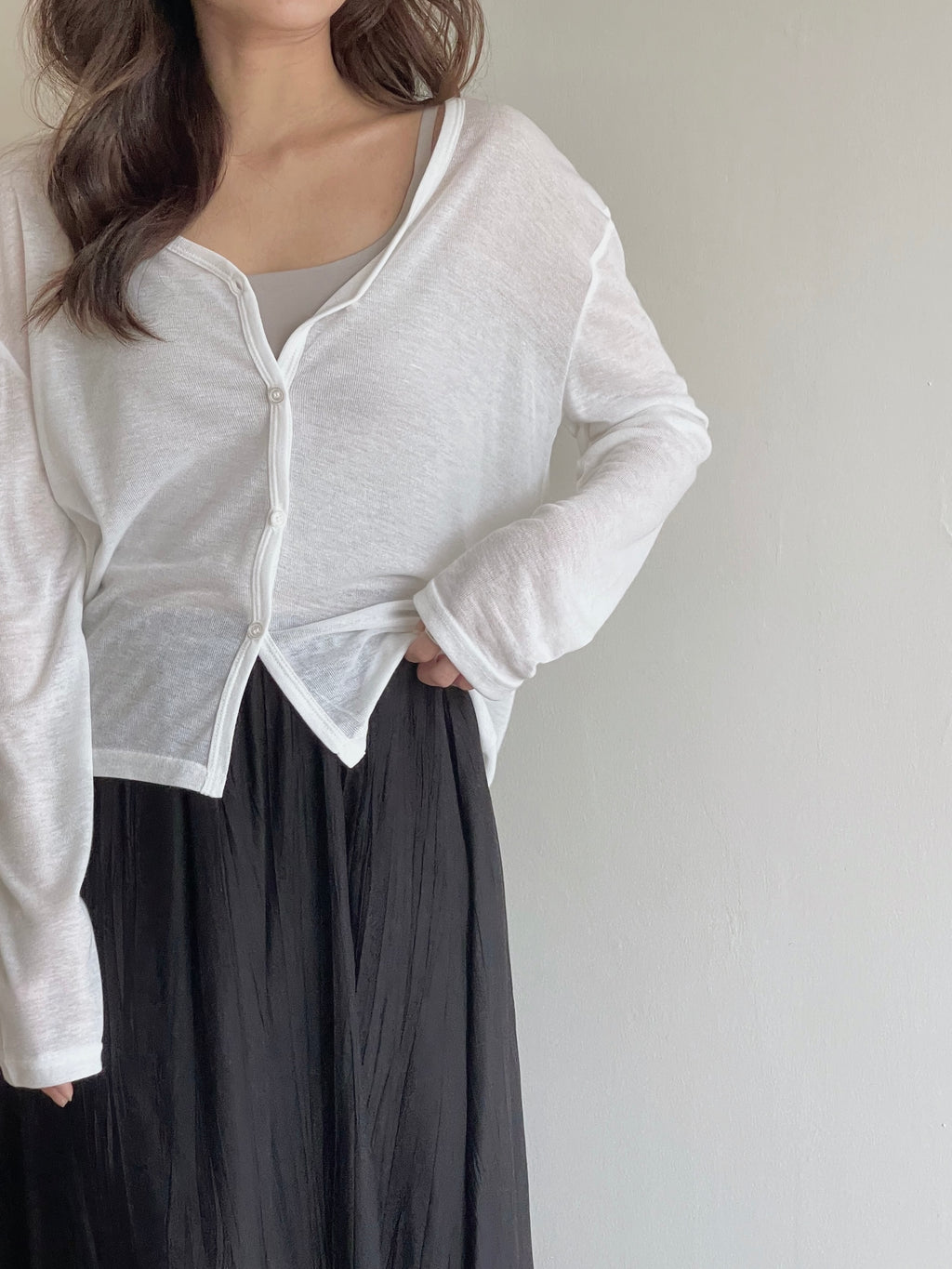 Classic Thin Cardigan / 夏日必备遮肉防晒衫