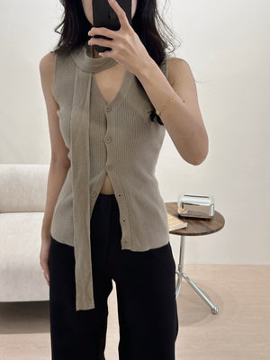 Knitted Slim Top