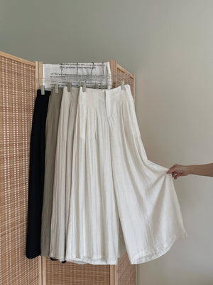 Linen Casual Maxi Pants / 高个子拖地棉麻休闲裤