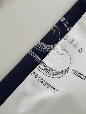 Bagel Printing Tee / 宽松贝果Tee
