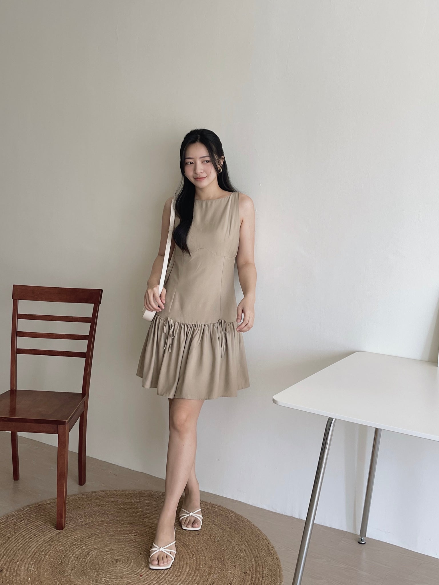Celine Mini Bow Dress / 气质小蝴蝶结连衣裙