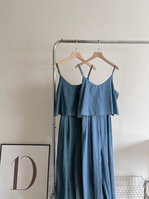 Arena Soft Denim Jumpsuit / 天丝软牛仔连体裤