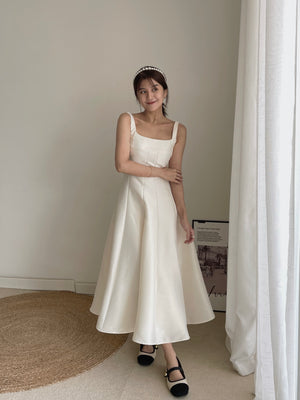 Hepburn Classy Dress / 赫本风收腰显瘦连