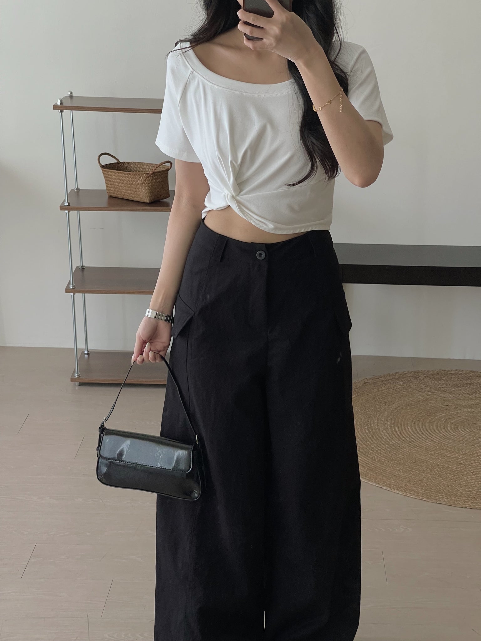 Stylish Baggy Cargo Pants / 帅气个性阔腿长裤