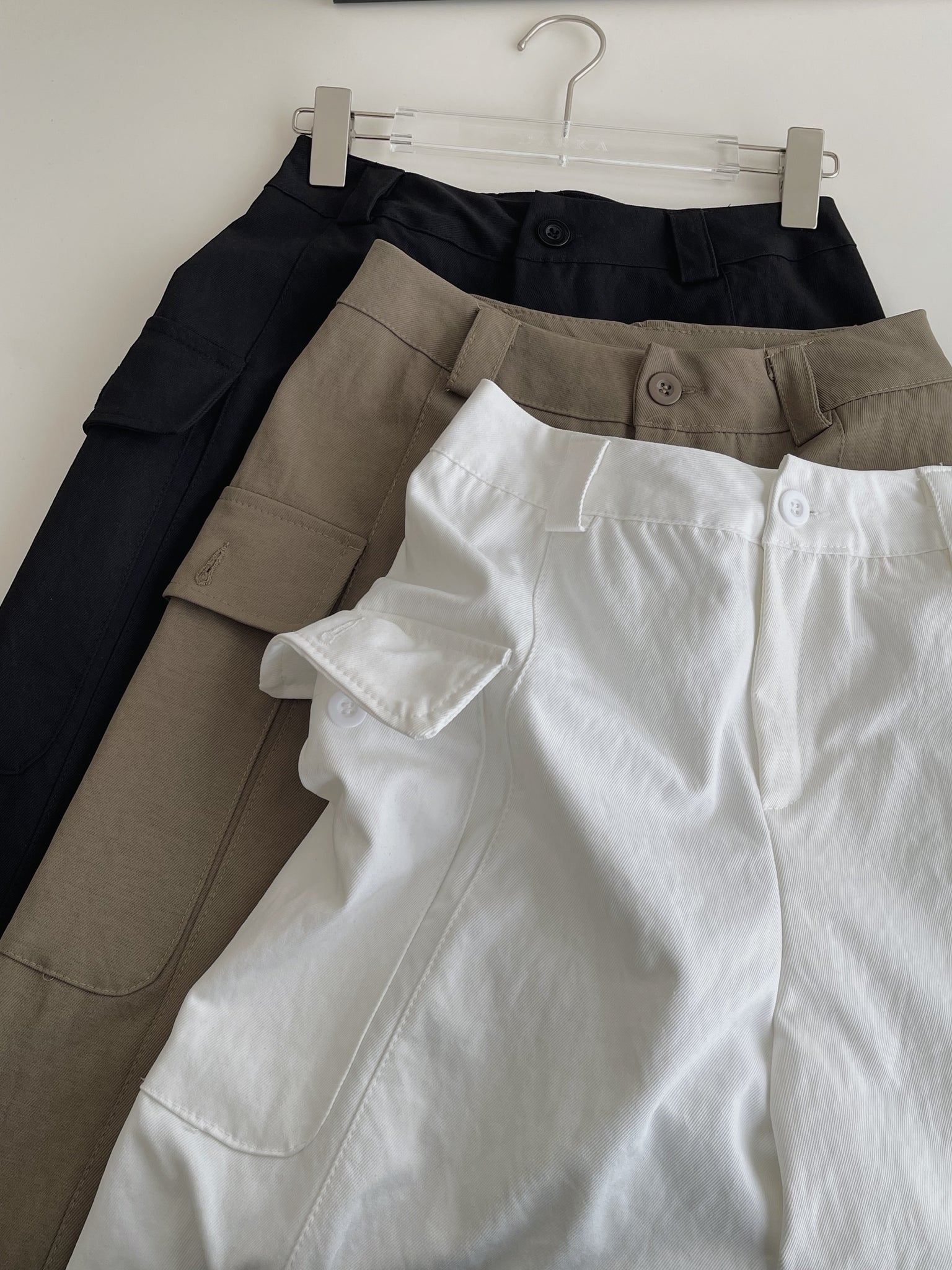 Stylish Baggy Cargo Pants / 帅气个性阔腿长裤