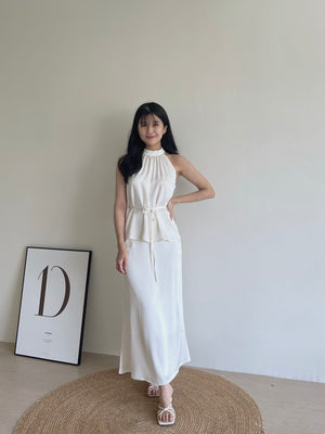 Anastasia Satin Set / 名媛贵族气质缎面套装