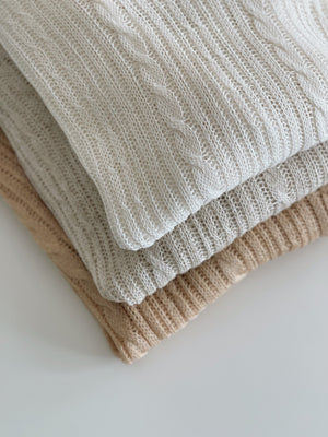 Hole Knit Sweater / 镂空针织长袖衫