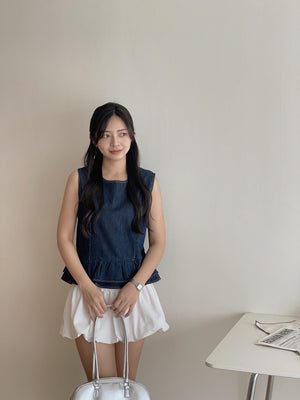 Tulip Puff Skirt / 遮胯花苞短裙