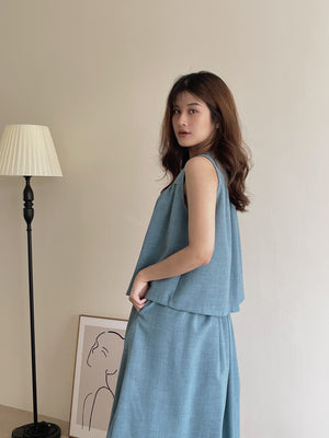 Garcella Linen Set / 简约棉麻套装