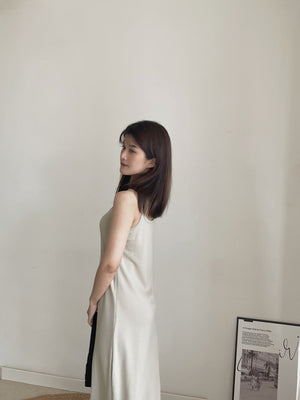 Plain Long Dress / 净色简约长裙