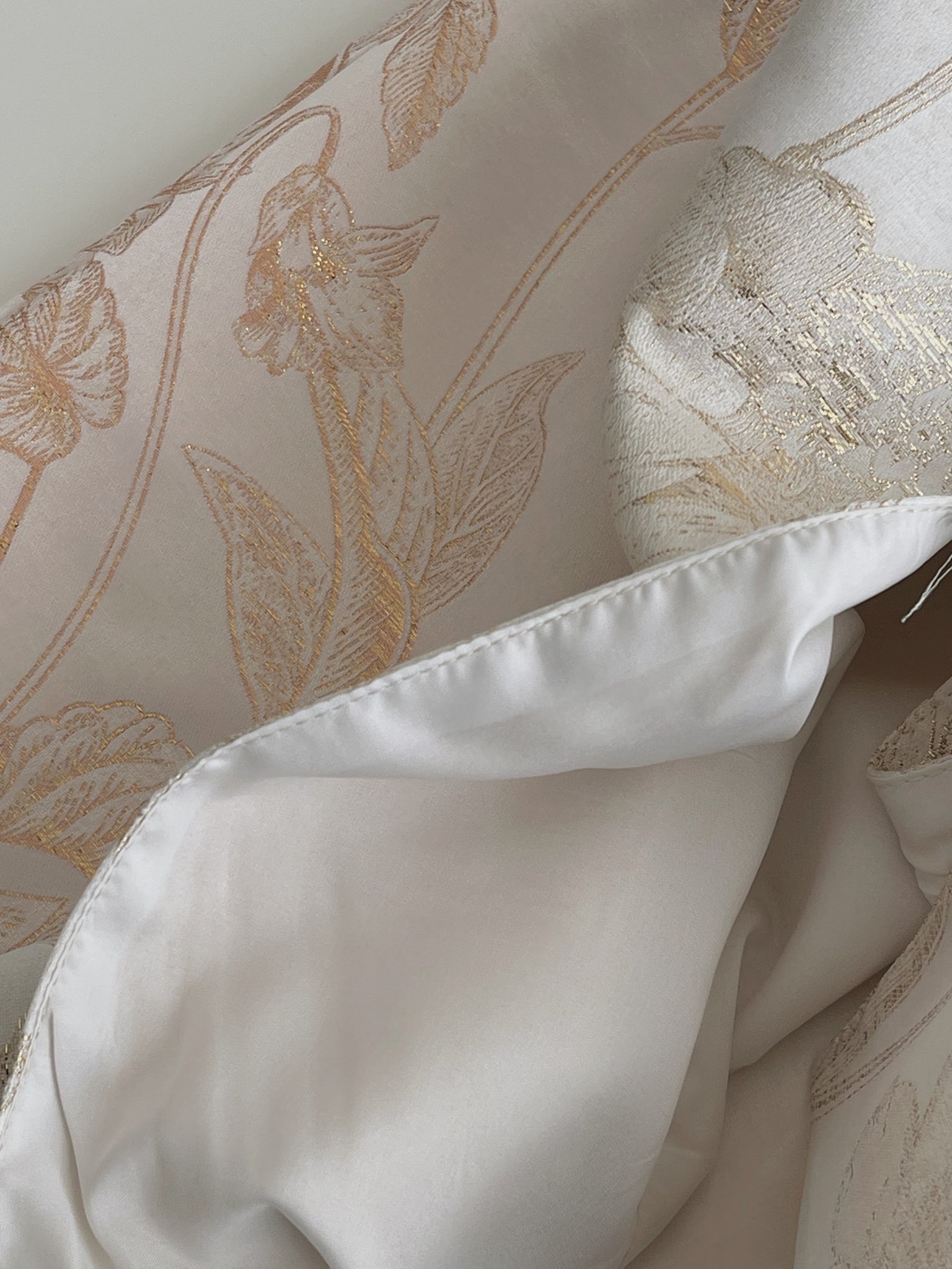 Oriental Bloom Midi Skirt Set / 【香绫花语】金丝古典气质中长裙套装