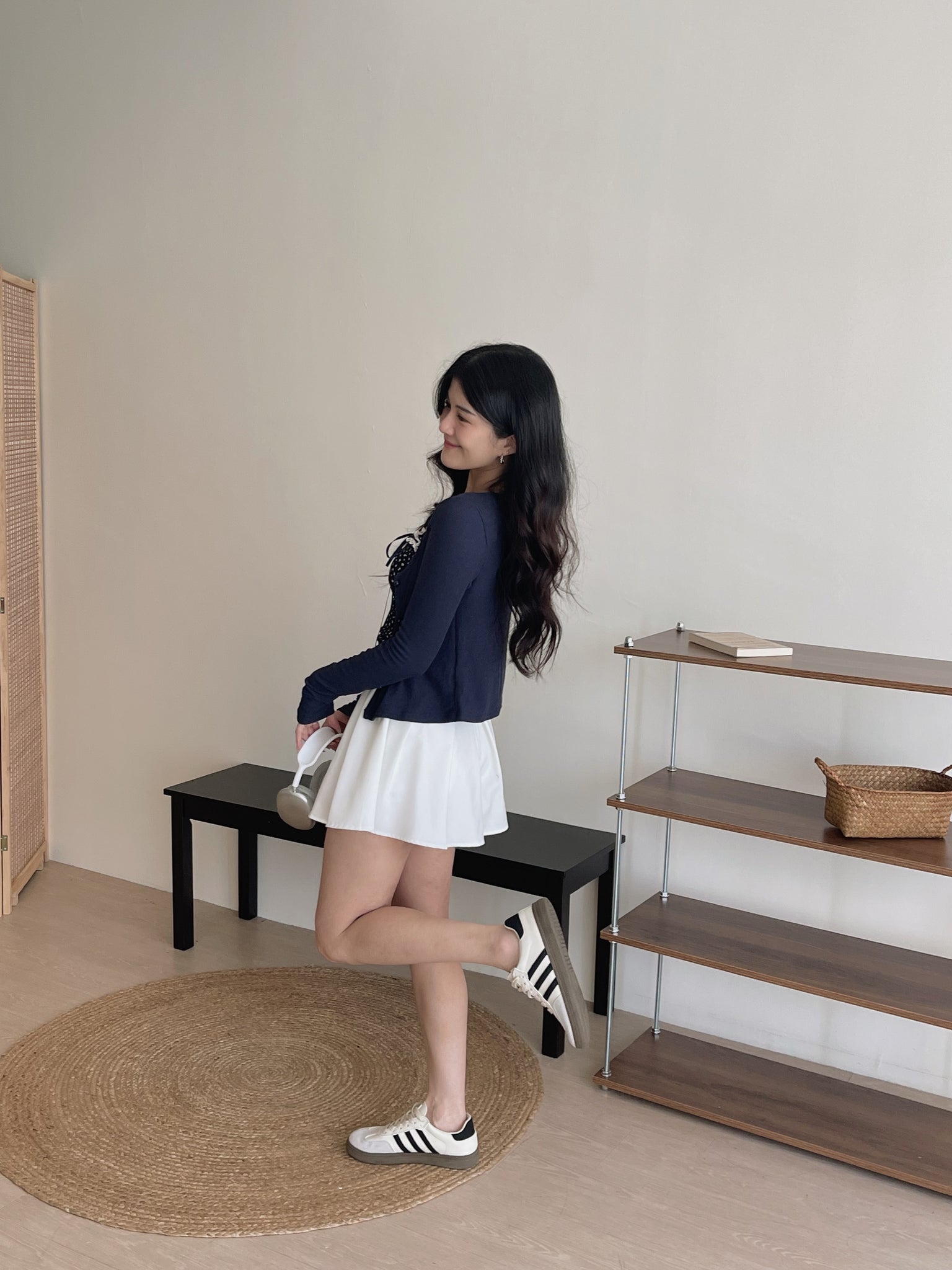 Floral Cami Two-pcs Set / 甜美碎花背心两件套