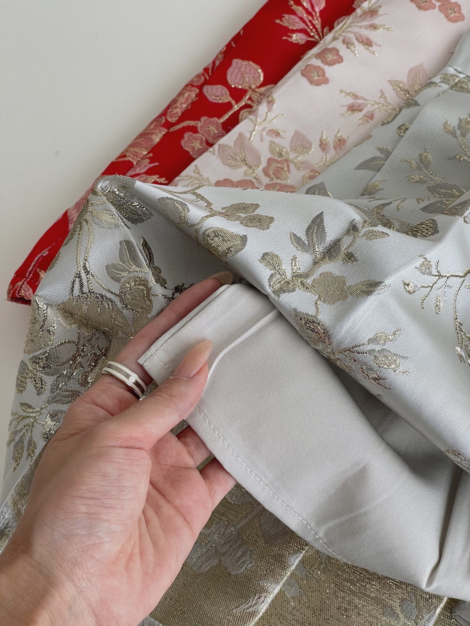 Brocade Spliced Lace Set / 【绣蕊锦裳】拼接蕾丝百褶裙套装