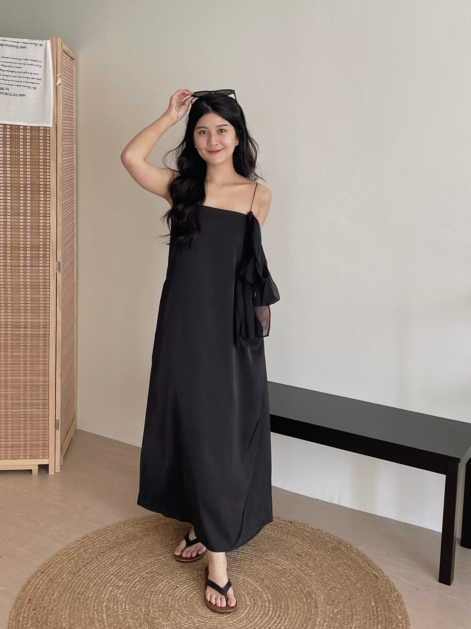 Lumiere Sash Tie Dress / 飘带高级感气质连身裙