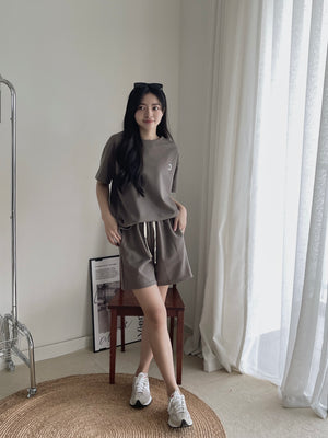 Morandi Casual Set / 莫兰蒂小刺绣休闲套装
