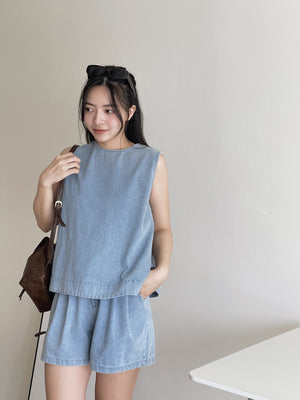Casual Denim Set / 休闲宽松牛仔套装