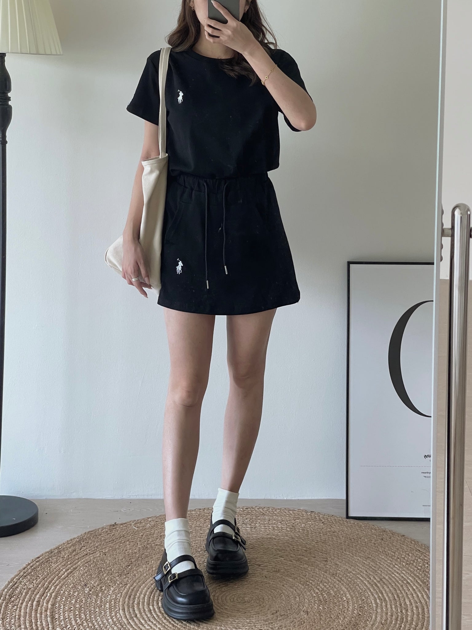 Logo Tee Casual Set / 休闲T恤套装