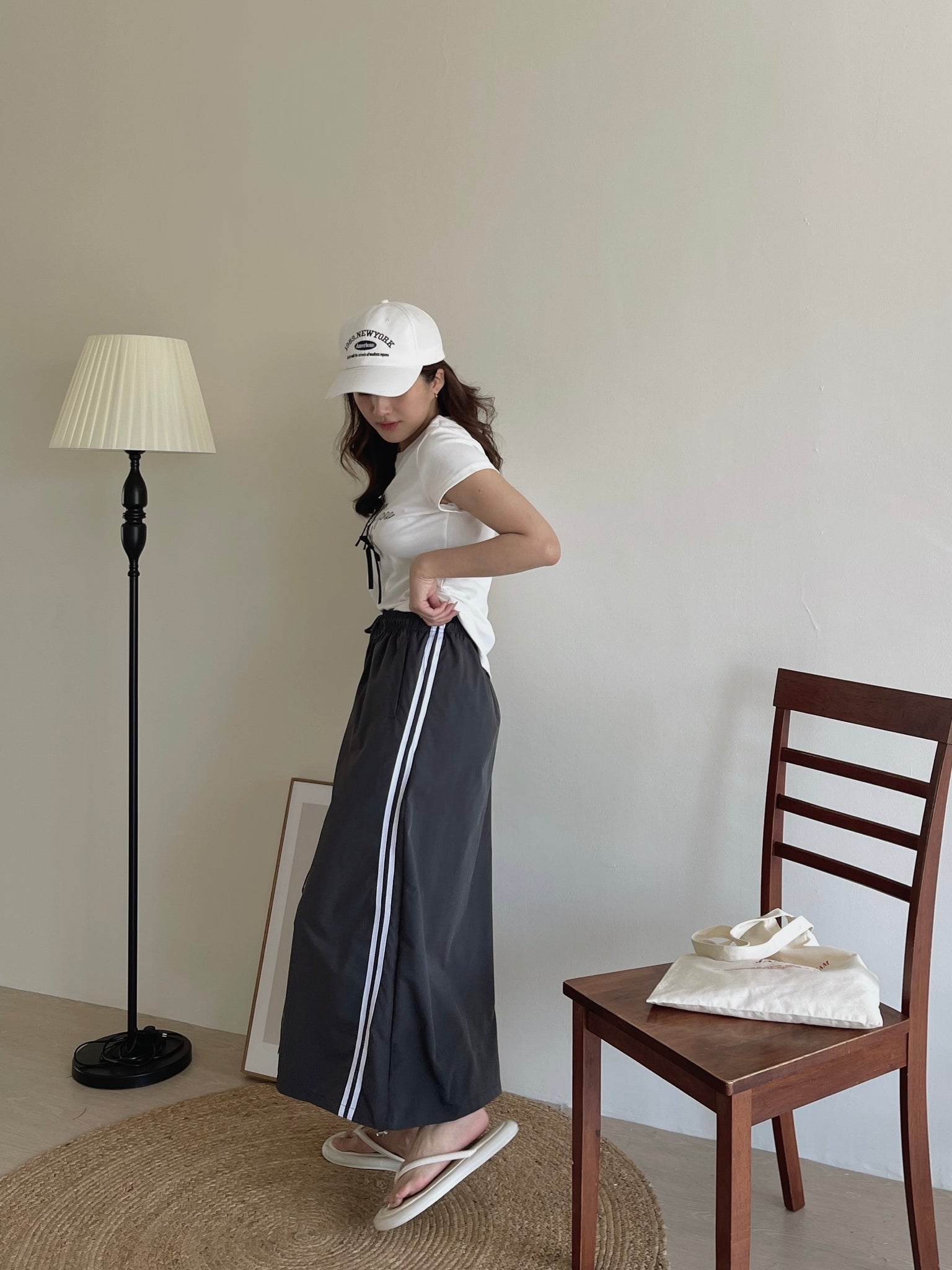 Sporty Midi Skirt / 美式速干运动半身裙