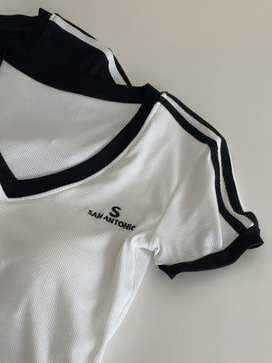 Sports Padded Tee / 运动显瘦带胸垫上衣