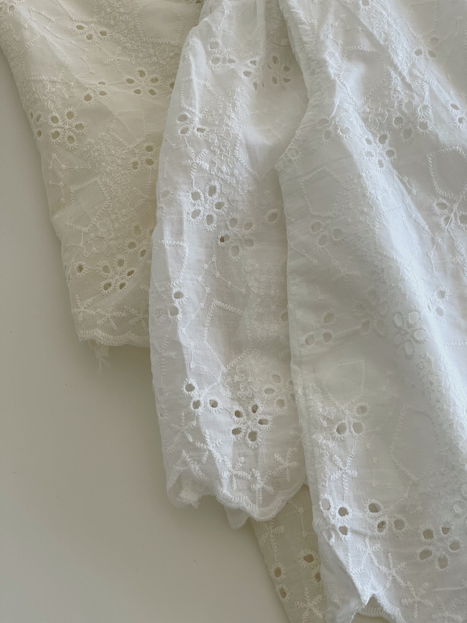 Holiday Eyelet Set / 刺绣抽绳度假套装
