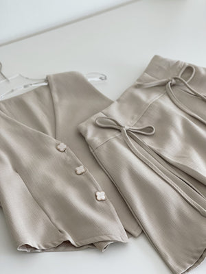 Clover Button Set / 甜美花朵扣套装