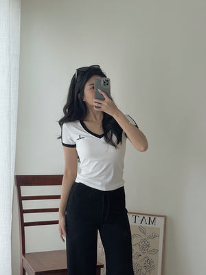 Sports Padded Tee / 运动显瘦带胸垫上衣