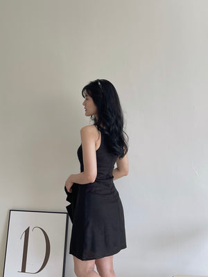 Korean Linen Dress / 韩国麻料显瘦连身裙