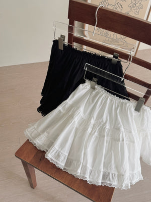 Lace Tutu Skirt / 蕾丝花边甜美短裙