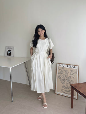 Anais Puff Sleeves Dress / 韩风泡泡袖连身裙