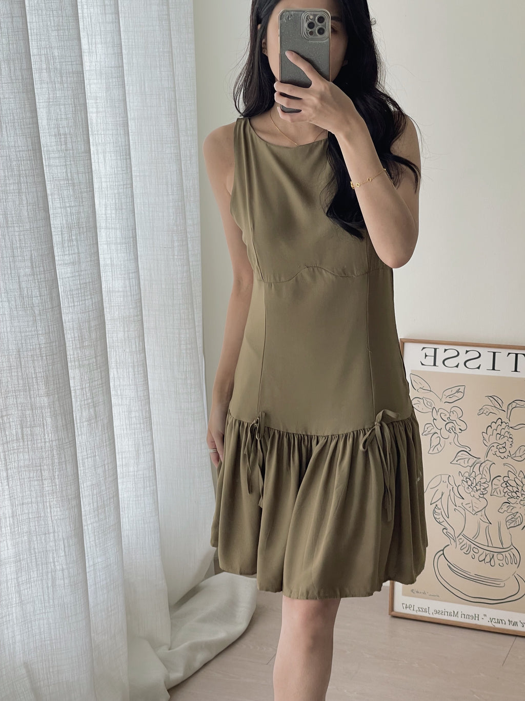 Celine Mini Bow Dress / 气质小蝴蝶结连衣裙